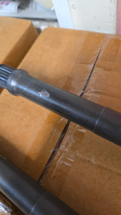 Вал (+10 мм) привода колес Нива 4х4/Легенд для лифта подвески (усиленный). Защита от Быстрого Износа Шрусов