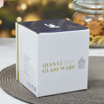 Ваза для варенья и меда 390мл, d9,7см h14,5см, TG015