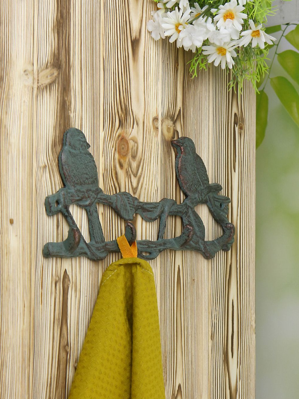 Iron Garden Вешалка настенная "Птички", 4 крючка