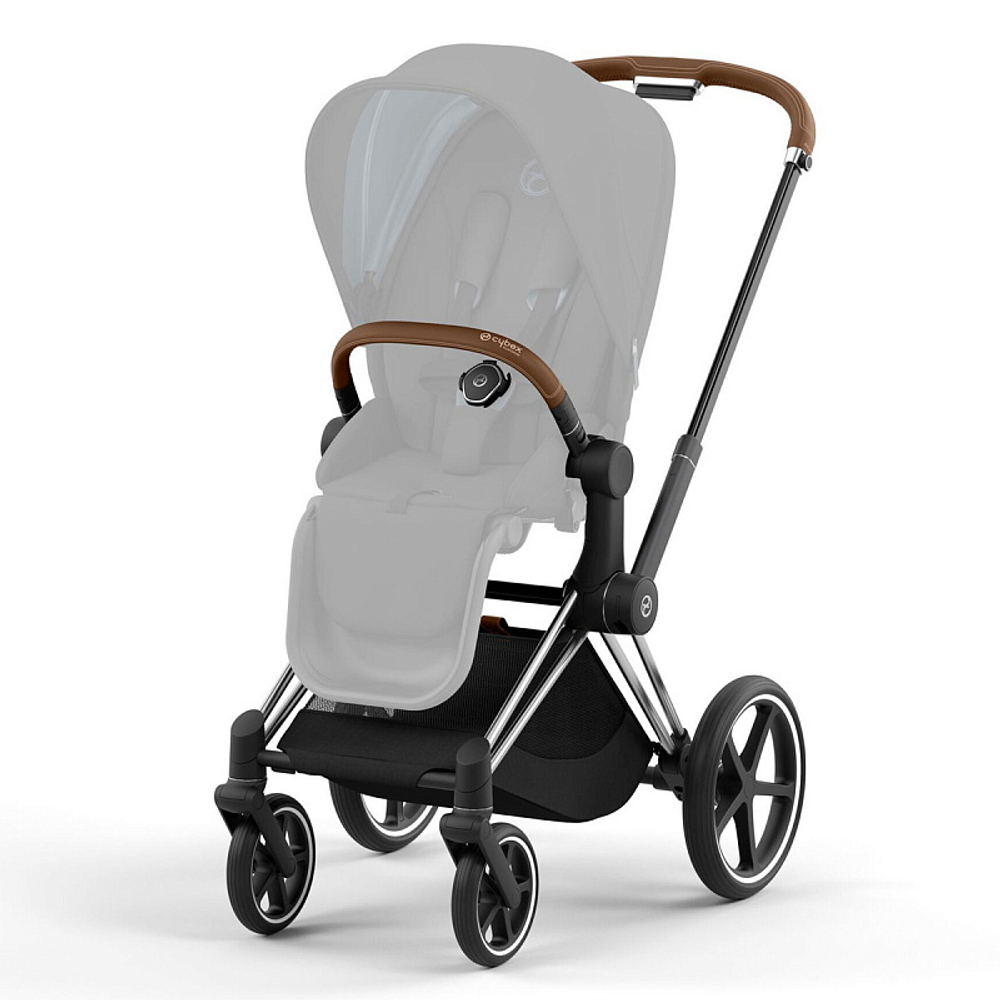 Рама (шасси) для коляски Cybex Priam IV с каркасом прогулочного блока Chrome Brown