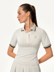 Поло High-Vibe, Beige