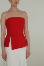 Топ-баска с разрезом