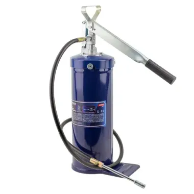Нагнетатель смазки ручной, 8кг (длина шланга 1.5, внутр.Ø 150мм, внутр. высота 390мм) Forsage F-2096B MST