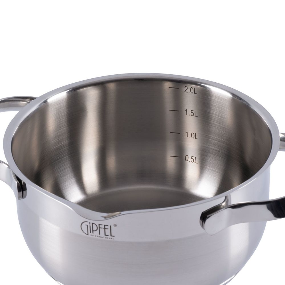 Кастрюля из нержавеющей стали Gipfel Benita 2270 18 см/1,9 л