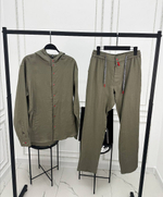 Льняной костюм Kiton
