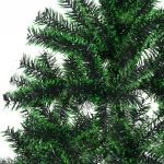 Ёлка «Северное сияние» 180 см, ПВХ зеленый иней (400 веток)