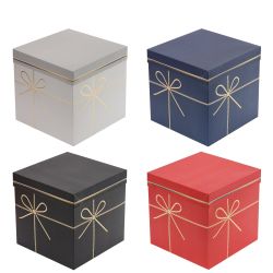 GAEM Коробка подарочная (бумага 350г/м2), L22,5 W22,5 H22 см, 4в.