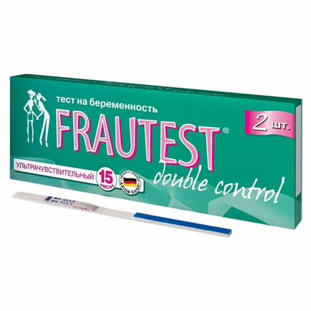 Тест для определения беременности Frautest double control 2шт.