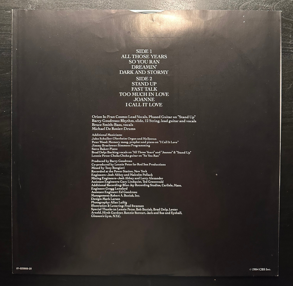 Orion The Hunter - Orion The Hunter (Голландия 1984г.)