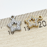 Подвеска Звезда, цвет золото, размер 11*10 мм, цена за 1 шт