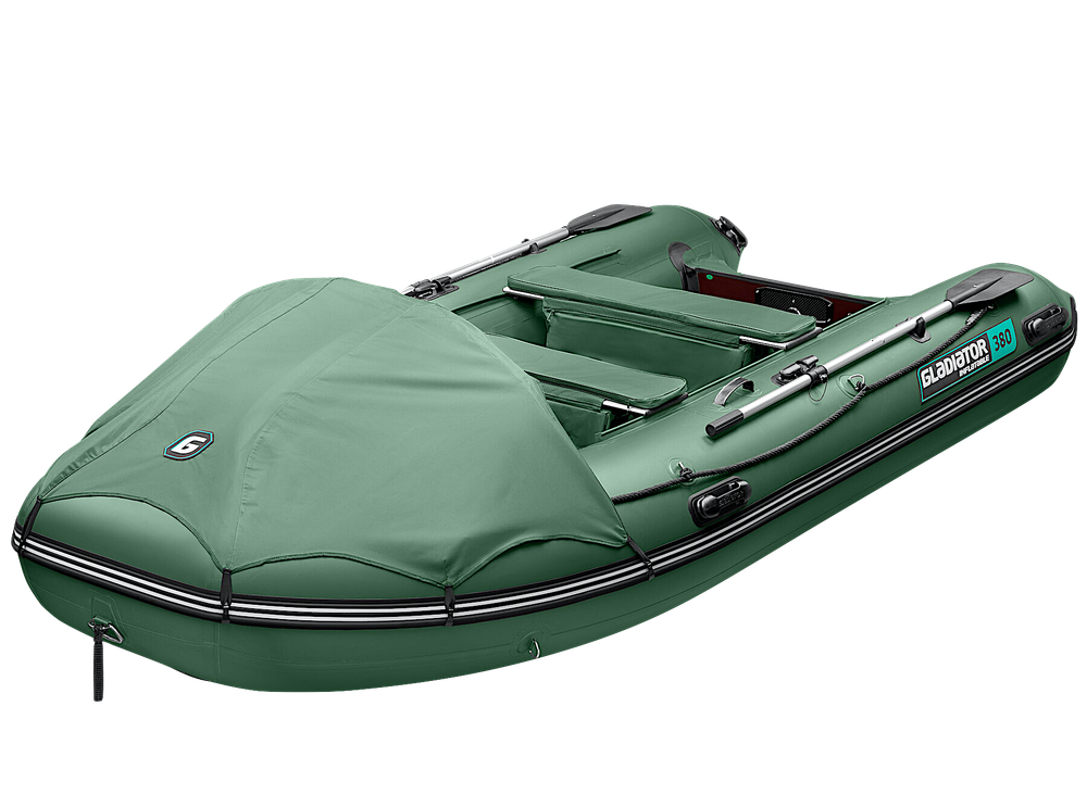 Лодка ПВХ Gladiator AirPro E380Pro НДНД -
