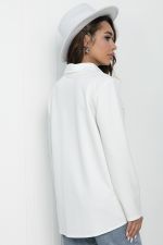 Блуза Бабочка (белая) Б10985 LT Collection