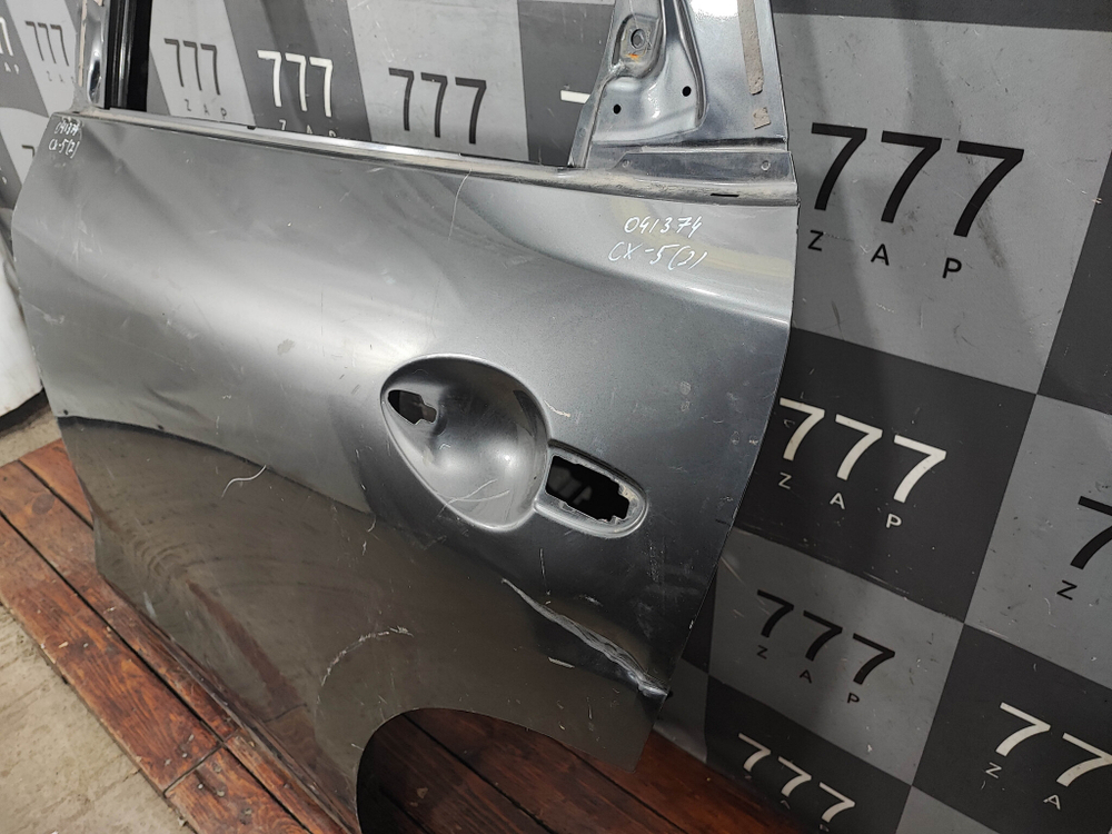 Дверь задняя левая Mazda CX-5 2 (KF) 17-нв Б/У Оригинал K1Y07302XD