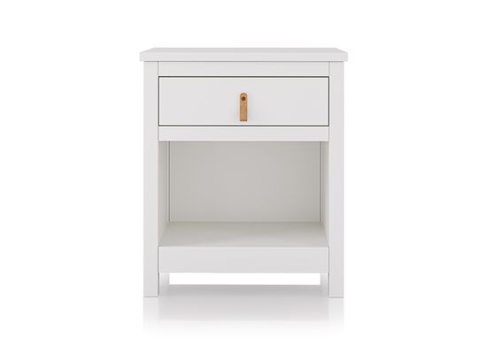 Тумба прикроватная Wood (белый)