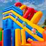 Коммерческий надувной батут «Тропикана макси 2», 15*8*6 м