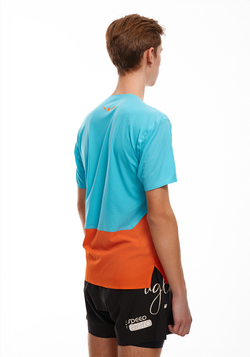 ФУТБОЛКА МУЖСКАЯ VAPOR | SKYBLUE ORANGE
