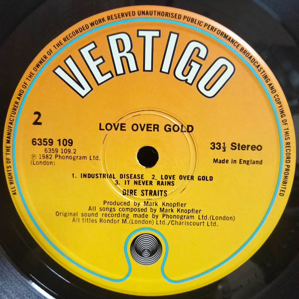 Dire Straits / Love Over Gold (LP)