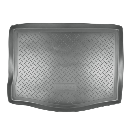 Коврик в багажник Norplast/Unidec для Ford Focus II в кузове HB (2004-2011) Серый, полиуретан, арт.NPL-P-22-16-G