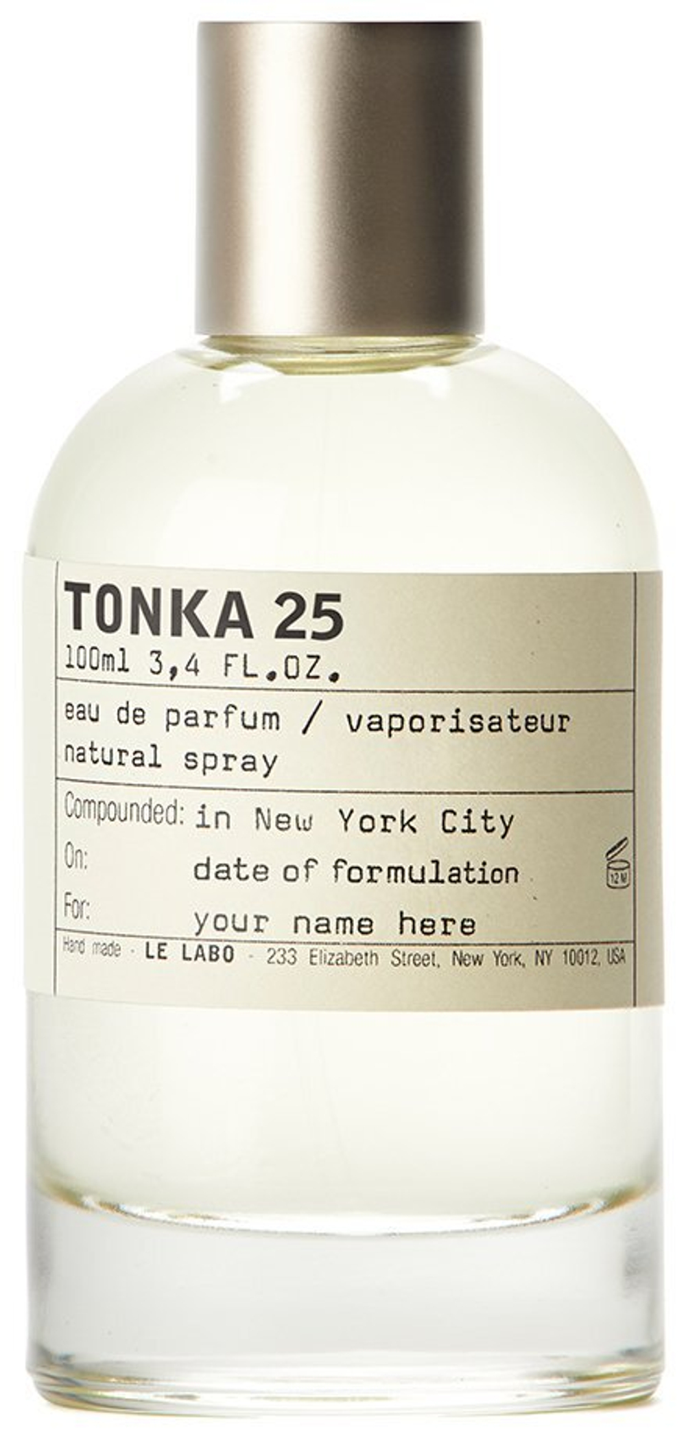 Le Labo Tonka 25 парфюмерная вода 50ml