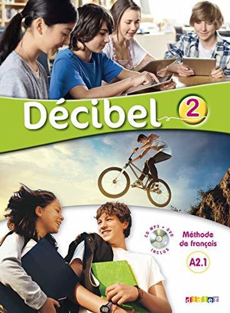 Decibel 2 Livre+CD MP3+DVD