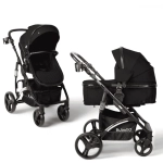 Коляска детская BubaGo арт.BG 135-B-1 MODEL Zoom color/цвет Black/Черный