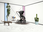 Коляска 3 в 1 Cybex Priam IV Rosegold complete и автокресло Cloud T i-Size Mirage Grey Plus Sepia Black