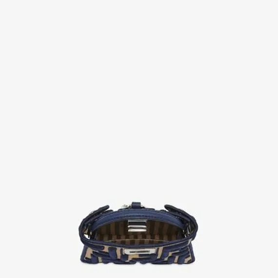 Сумка Fendi Peekaboo Iconic Mini синий