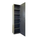 Пенал Comforty Мадрид 00-00017855 серый шелк