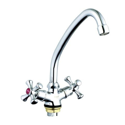 Смеситель для кухни, G.lauf, с кран-буксой, хром, QFR4-A827