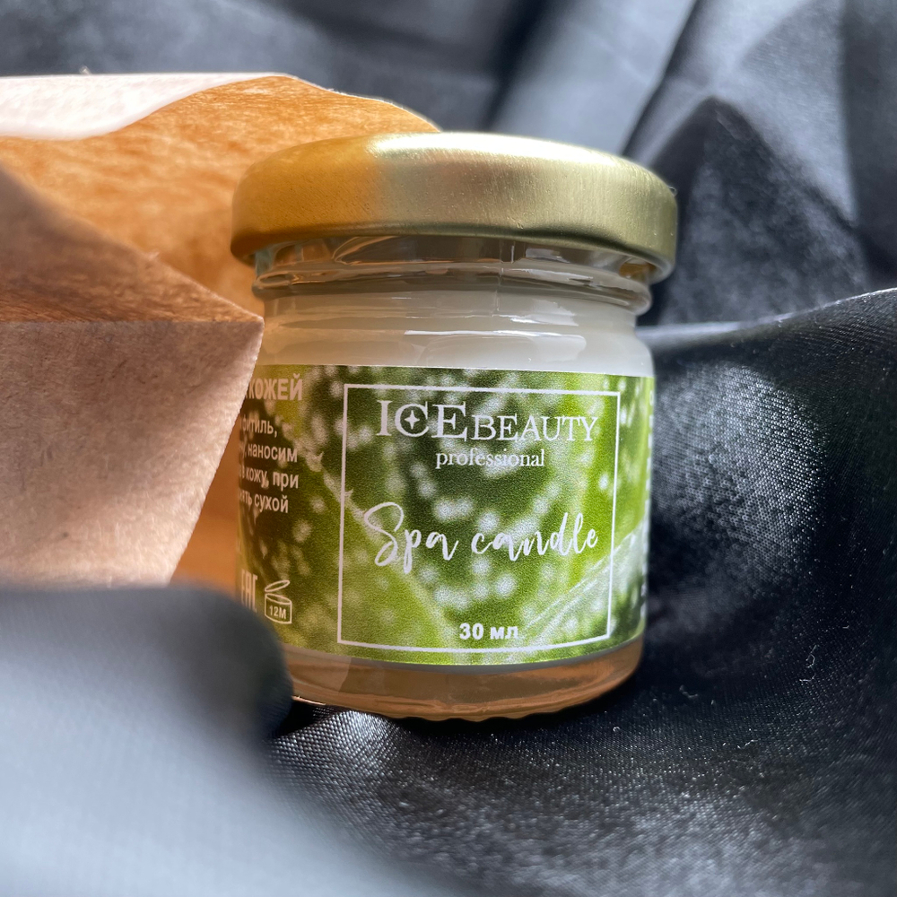 IceBeauty Spa candle Aloe, 30 мл