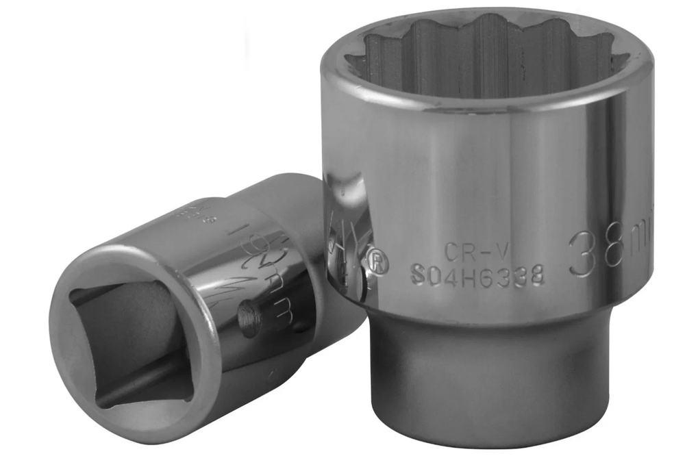 Головка торцевая JONNESWAY S04H6350, 12-гранная, 3/4", 50мм, длина 72мм