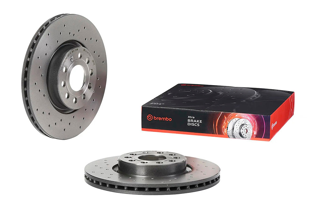 Комплект тормозных дисков Brembo Xtra 09.9772.1X