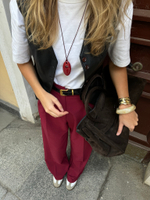 Брюки Office винный