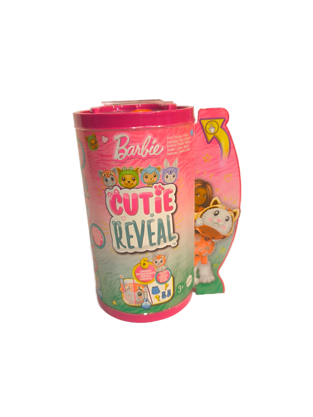 Barbie Cutie Reveal Mini Chelsea HRK27 — мини-Челси в костюме кошки, сюрпризы