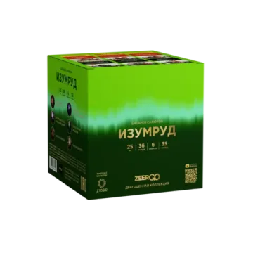 Батарея салютов Изумруд (36/1) Z1090