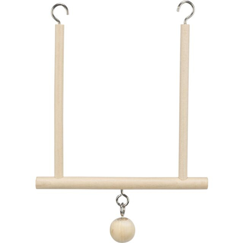 TRIXIE Игрушка для птиц "Качели с шариком", 12,5*13,5 см