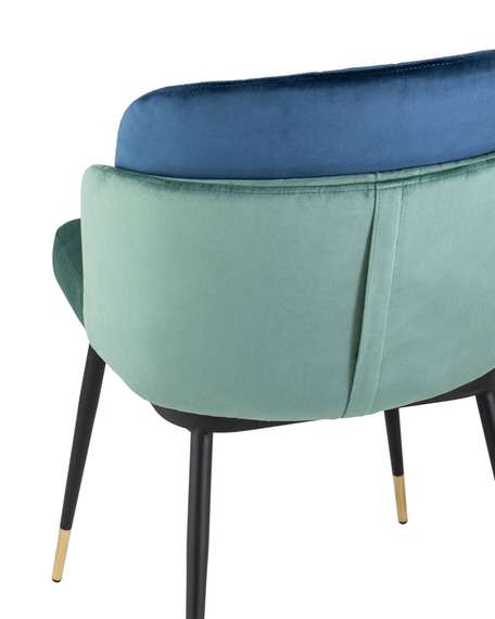 Стул Penn синий/мятный