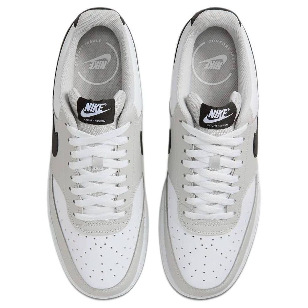 Мужские кроссовки Nike Court Vision Low 'Grey Fog White Black' HV0927-097