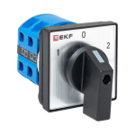 Переключатель кулачковый ПК-1-42 25А 2P "1-0-2" EKF PROxima