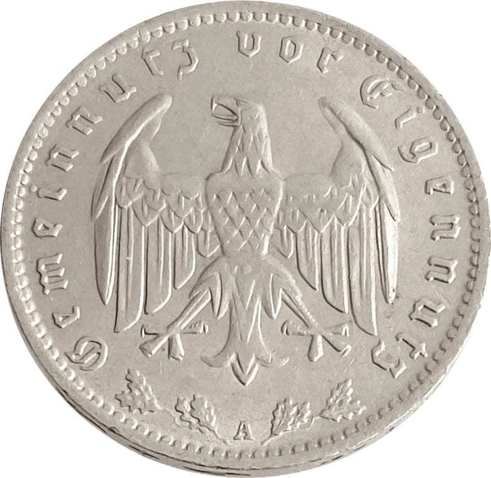 1 рейхсмарка 1935 Германия "A" (Третий рейх)