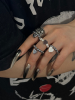 mini white love ring