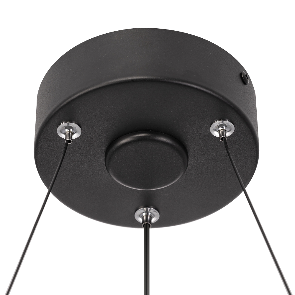 Citilux TRIO CL215B051 LED Люстра подвесная с пультом Чёрная