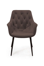 Стул Archi, бархат антрацит 14, опора конус