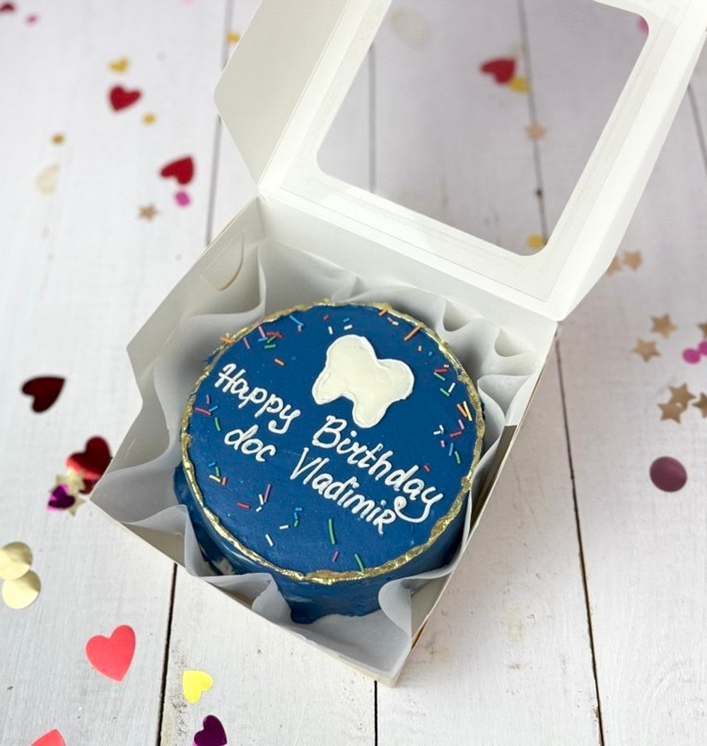 Бенто торт  «Для стоматолога 🦷»