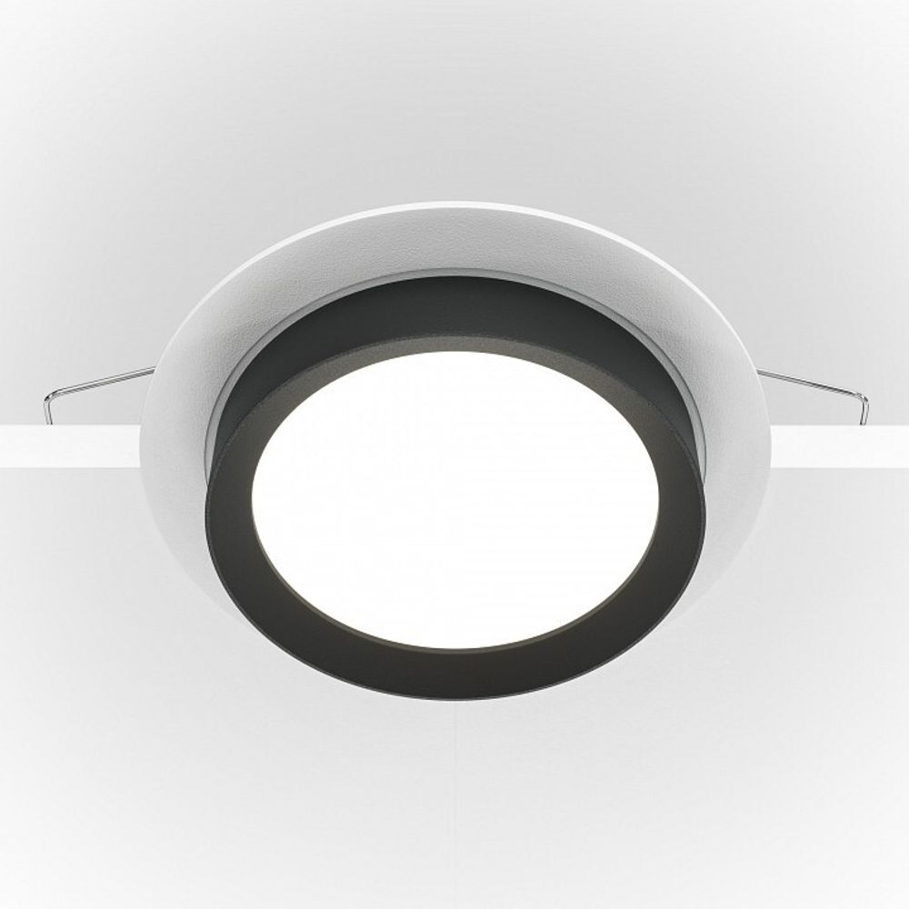 Встраиваемый светильник Maytoni Hoop DL086-GX53-RD-WB