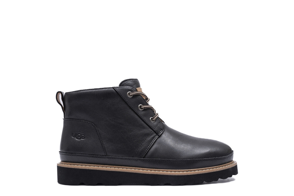 Ugg Mens Neumel Gentleman Leather Black