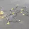 Светодиодная нить 100 шампань LED ламп с мерцанием, 10 м., 24В., прозрачный провод ПВХ, Beauty Led (PST100BLW-10-1CH)