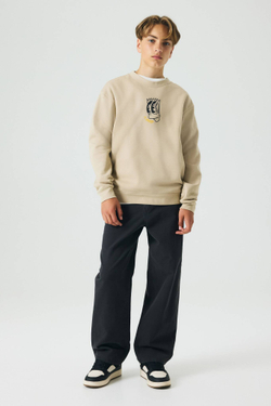 H&M Толстовка с принтом, бежевый