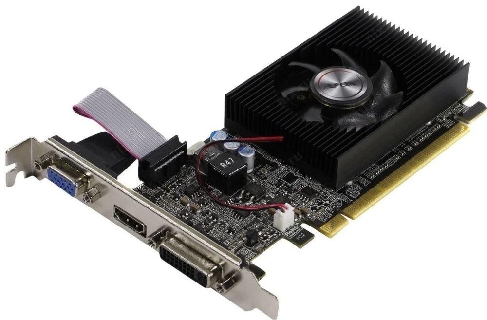 Видеокарта AFOX GeForce GT 610 AF610-2048D3L7-V8 2 ГБ Видеокарта AFOX GeForce GT 610 AF610-2048D3L7-V8 2 ГБ