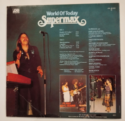 Винтажная виниловая пластинка Supermax World Of Today (Germany 1977)